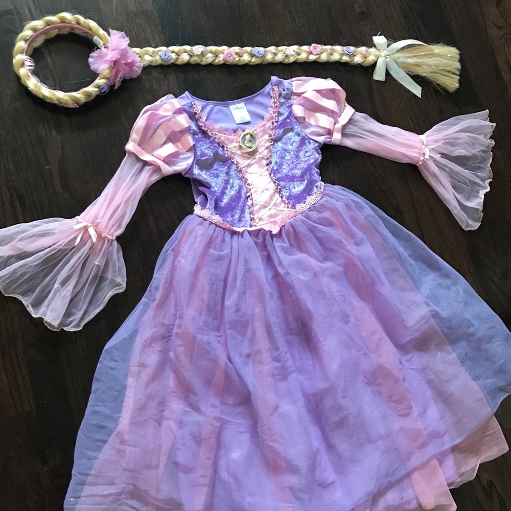 Halloween Rapunzel dress up costume